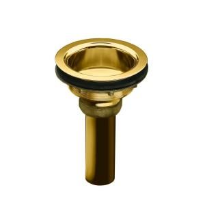 KOHLER Duostrainer Body and Tailpiece in Vibrant Polished Brass K 8804 PB