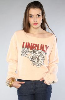 Rebel Yell The Unruly BF Pullover in Apricot