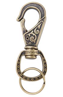 Brixton Keychain Scroll in Bronze