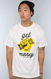 DGK The Get Money Tee in White