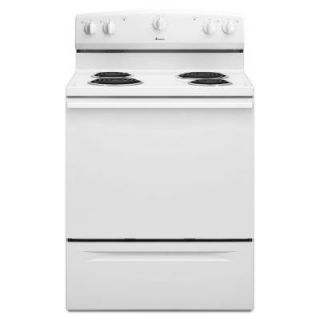 Amana 4.8 cu. ft. Electric Range in White ACR3130BAW