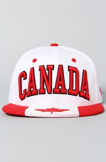 Z Hats The Canada Olympic 2012 Snapback Hat in White