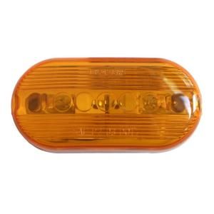 Blazer International Clearance 4 1/8 in. Dual Bulb Oblong Lamp Amber B482TW2A