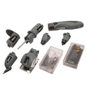 Professional Woodworker 7.2 Volt Lithium Ion Multi Tool, Features Grinder, Screwdriver, Recip Saw, and Angle Drill 7704