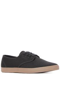 Emerica Footwear The Wino Sneaker in Black & Gum