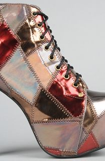 Jeffrey Campbell The Lita Shoe in Bronze Combo