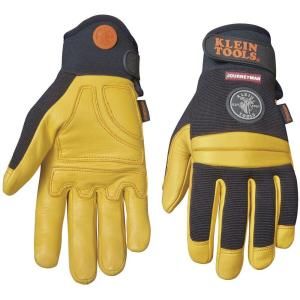 Klein Tools Journeyman Pro Extra Large Leather Work Gloves 40044