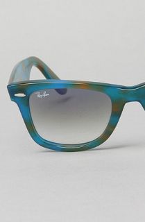 Ray Ban The 50mm Original Wayfarer Sunglasses in Azure Twirl