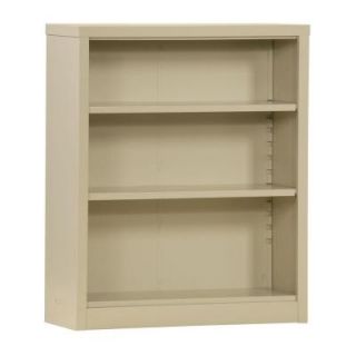 Sandusky 3 Shelf Steel Bookcase in Putty BQ10351342 07