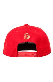 Billionaire Boys Club Hat Neon Snapback Scarlet Red