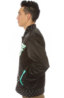 TRUKFIT The Satin Jacket in Black