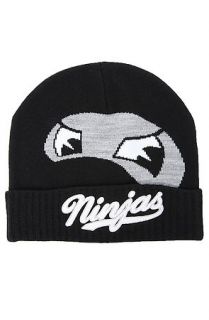 RockSmith The Ninja Eyes Beanie in Black