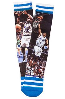 Stance Socks Socks NBA Legends Shaq & Penny Socks in Blue & White