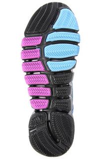 Adidas Sneaker Crazy Quick in Black 1, Purple, and Vivid Pink