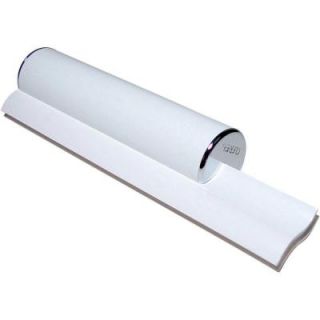 Cleret Elite Dual Bladed Shower Squeegee in White with Chrome Trim 102