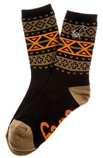 LRG Socks Core Collection The Father Nature Crew in Black