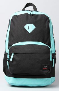 Diamond Supply Co. The School Life Backpack in Black Diamond Blue
