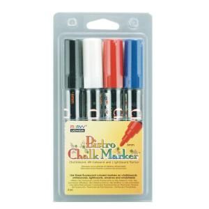 Marvy Uchida Set C Bistro Chalk Marker (4 Piece) 480 4C