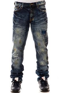 PRPS Jeans Rip & Repair in Sky Blue