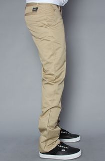 Obey The Working Man Slim Fit Pant in Khaki