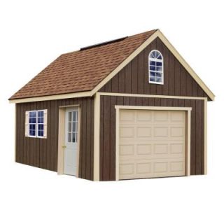 Best Barns Glenwood 12 ft. x 24 ft. Wood Garage Kit without Floor glenwood_1224