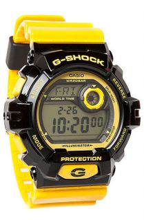 G SHOCK Watch 8900 Crazy Color Watch in Yellow & Black