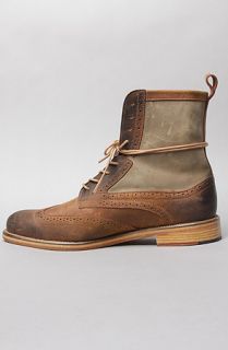 J Shoes The Andrew 2 Boots in Mid Brown