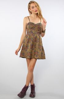 Free People Dress Tapestry Dress Floral in Natural