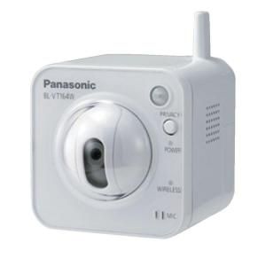 Panasonic Pan tilt Wireless 720p Network Security Camera with 8X Digital Zoom BL VT164WP