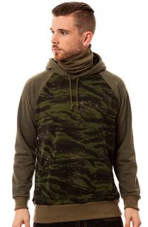 ARSNL The Kato Ninja Hoodie in Tiger Stripe Camo French Terry