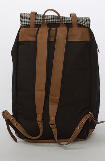 Obey The Noreaster Map Backpack in Black