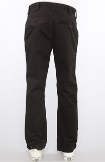 Born Fly The Flat Front Twill Pants in Black
