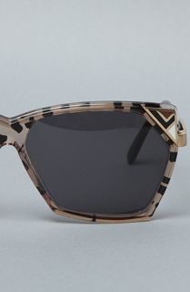 Vintage Eyewear The Cazal 324 Sunglasses in Clea Brown Black Gold