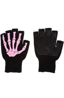 MKL Accessories Gloves Cut Off Work in Bone Pink