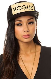 Karl Alley Snapback in Black and Gold