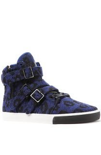 Radii The Straight Jacket VLC Sneaker in Blue Leopard