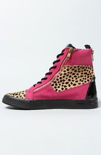 Betsey Johnson Animal Print Shoes in Pink