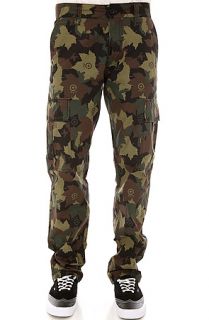 LRG Core Collection Pants The TS Cargo in Olive Camo Green