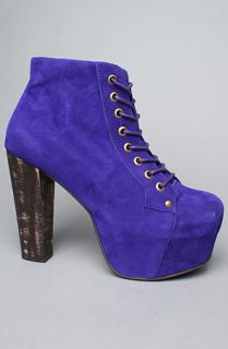 Jeffrey Campbell The Lita Shoe in Purple Suede