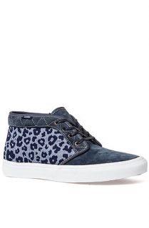 Vans Footwear Sneaker Chukka Boot CA Sneaker in Leopard and Ombre Blue
