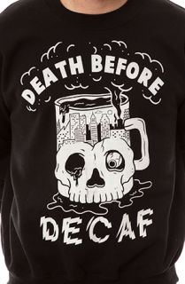 Pyknic Death Before Decaf Crewneck