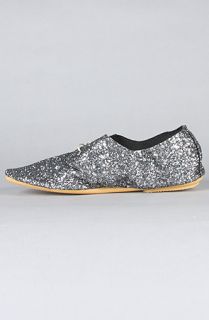 Anniel The Derby Glitter Shoe in GrigioExclusive