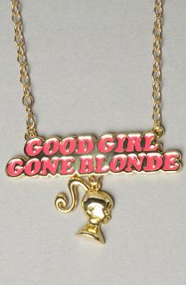 nOir The Barbie Good Girl Gone Blonde Necklace