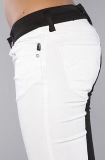 Tripp NYC The Split Leg Pant in Black and White