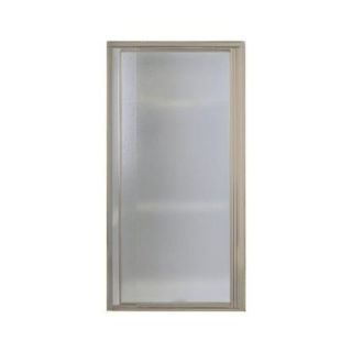 Sterling Plumbing Vista II 31 1/4 in. x 65 1/2 in. Framed Pivot Shower Door in Nickel with Pebbled Glass Texture 1505D 31N G10