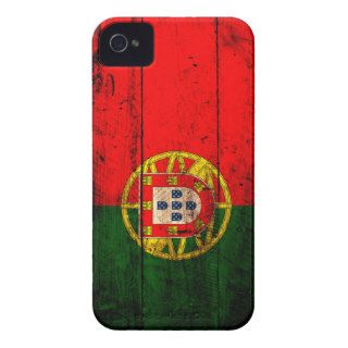 Old Wooden Portugal Flag iPhone 4 Case