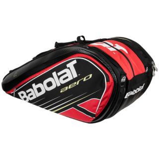 Babolat Aero Line 12 Pack Bag Red Babolat Tennis Bags