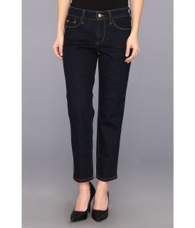 NYDJ Petite Alisha Fitted Ankle in Larchmont Womens Jeans (Black)