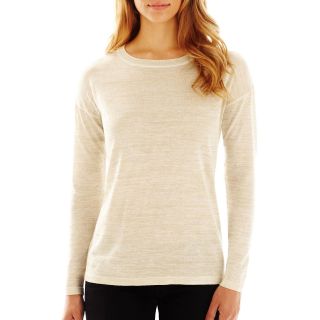 Mng By Mango Shimmer Sweater, White, Womens
