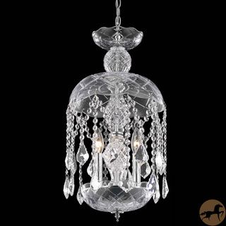 Christopher Knight Home Chrome Crystal Chandelier